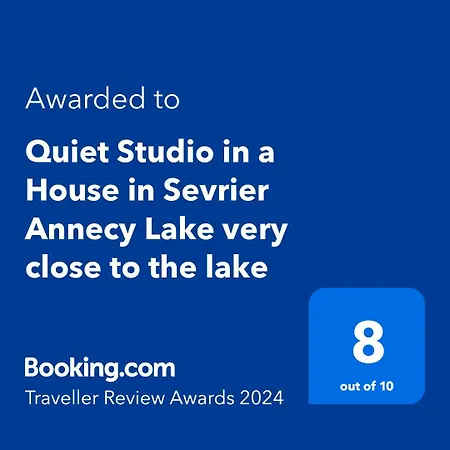 Quiet In A House In Annecy Very Close To The 2* Sevrier